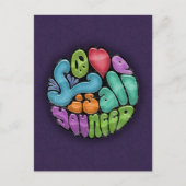 Liefde is alles wat je nodig hebt briefkaart (Voorkant)