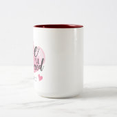 Liefde is alles wat je nodig hebt en koffie-Mok Tweekleurige Koffiemok (Center)