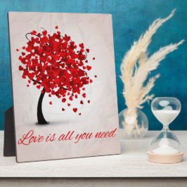 liefde is alles wat je nodig hebt fotoplaat