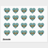 Liefde is alles wat je nodig hebt hart sticker (Vel)