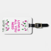 Liefde is alles wat je nodig hebt.jpg bagagelabel (Voorkant horizontaal)