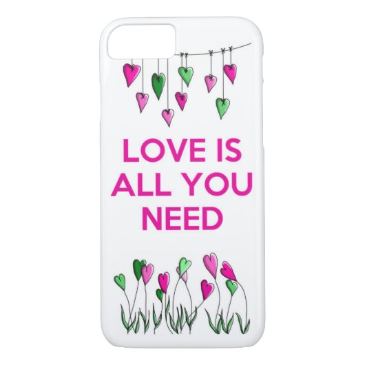 Liefde is alles wat je nodig hebt.jpg Case-Mate iPhone case (Achterkant)