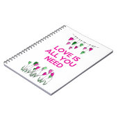 Liefde is alles wat je nodig hebt.jpg notitieboek (Linkerzijde)