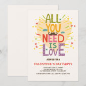 Liefde is alles wat je nodig hebt kaart (Voorkant / Achterkant)