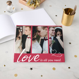 Liefde is Alles Wat Je Nodig Hebt Koppelcollage Ga Gastenboek