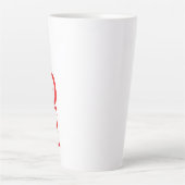 Liefde is alles wat je nodig hebt latte mok (Voorkant)