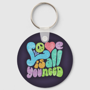 Liefde is alles wat je nodig hebt sleutelhanger