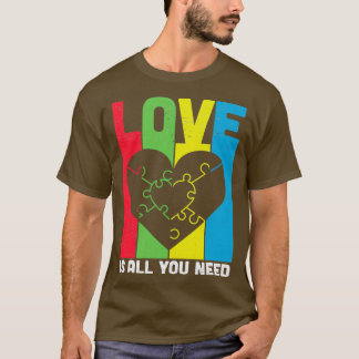 Liefde is alles wat je nodig hebt t-shirt