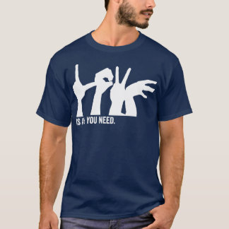 liefde is alles wat je nodig hebt t-shirt