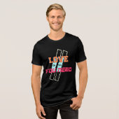 Liefde is alles wat je nodig hebt T-shirt - Romant (Voorkant volledig)