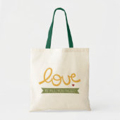 liefde is alles wat je nodig hebt tote bag (Voorkant)