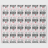 Liefde is alles wat we nodig hebben cadeaupapier (Vlak)