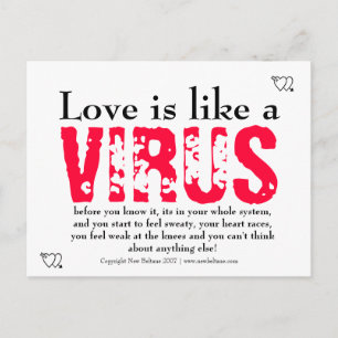 Liefde is als briefkaart
