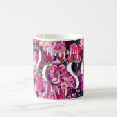 Liefde is als een bloei van rozen koffiemok (Center)