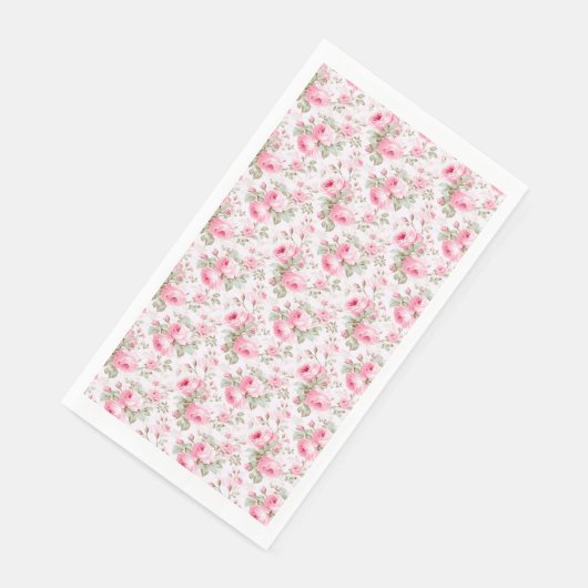 Liefde Is Als Een Roos Servet (Hoek)