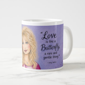 Liefde is als een vlinder grote koffiekop