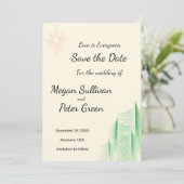 Liefde is altijdgroen save the date (Staand voorkant)