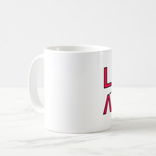 Liefde is Amor Koffiemok (Voorkant links)