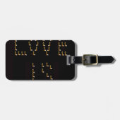 Liefde is bagagelabel (Voorkant horizontaal)