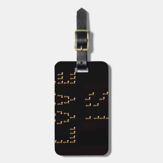 Liefde is bagagelabel (Voorkant verticaal)