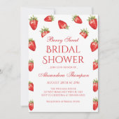 Liefde is Berry Sweet Vrijgezellenfeest Kaart (Voorkant)