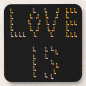 Liefde is bier onderzetter (Voorkant)