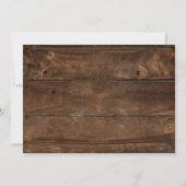 Liefde is Bierbrouwen Couple's Coed Shower Wood Kaart (Achterkant)