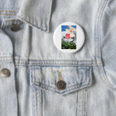 Liefde is bij de Bron Ronde Button 5,7 Cm (In situ)