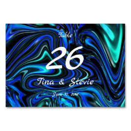 Liefde is blauw kaart