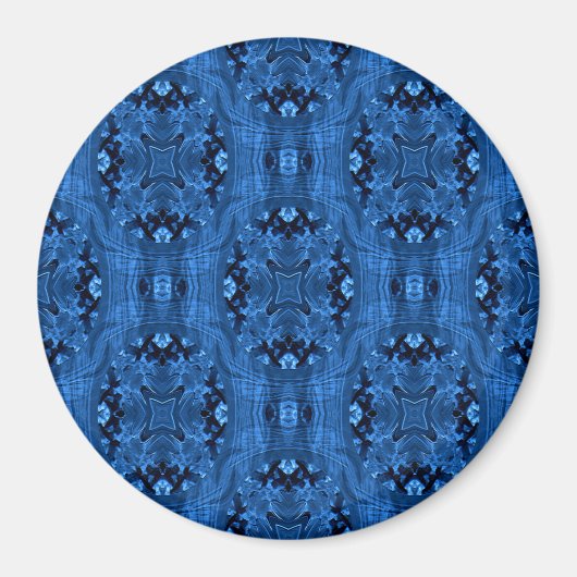 Liefde is blauw..... magneet (Voorkant)