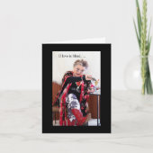 Liefde is blind op Valentijnsdag Kaart (Voorkant)