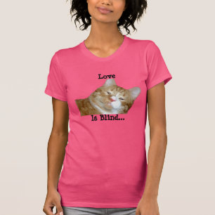 Liefde is blind t-shirt