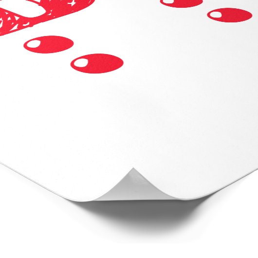 Liefde is blinde brailleschrift poster (Hoek)