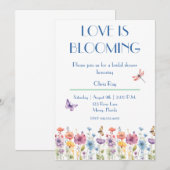 Liefde is bloeiend Vrijgezellenfeest Kaart (Voorkant / Achterkant)