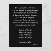 Liefde is briefkaart (Voorkant)