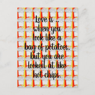 Liefde is ... Briefkaart