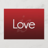 Liefde is Briefkaart (Voorkant)