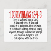 Liefde is briefkaart (Voorkant)