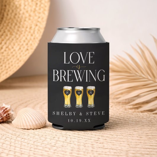 Liefde is brouwen Bier-Thema Blikjeskoeler