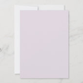 Liefde is Brouwen Bloemen Bruids Douche Uitnodigin Kaart (Achterkant)