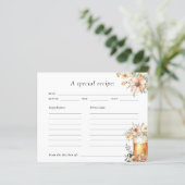 Liefde is Brouwen Bloemen Vrijgezellenfeest Recept (Staand voorkant)