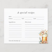 Liefde is Brouwen Bloemen Vrijgezellenfeest Recept (Voorkant)