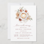 Liefde is Brouwen Boho Rustic Floral Vrijgezellenf Kaart (Voorkant)