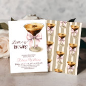 Liefde is Brouwen Bow Espresso Coffee Vrijgezellen Kaart