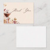 Liefde is Brouwen Dank je wel Card Notitiekaartje (Voorkant / Achterkant)