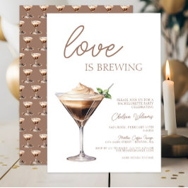 Liefde is brouwen Espresso Martini Bachelorette Kaart