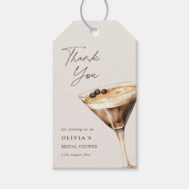 Liefde is brouwen Espresso Martini Douche Dank u Cadeaulabel
