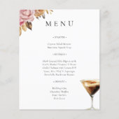 Liefde is brouwen Espresso Vrijgezellenfeest Menu (Voorkant)