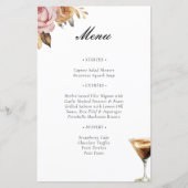 Liefde is brouwen Espresso Vrijgezellenfeest Menu (Voorkant)