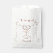 Liefde is brouwen Hand getrokken Dank u Bedankzakje (Voorkant)